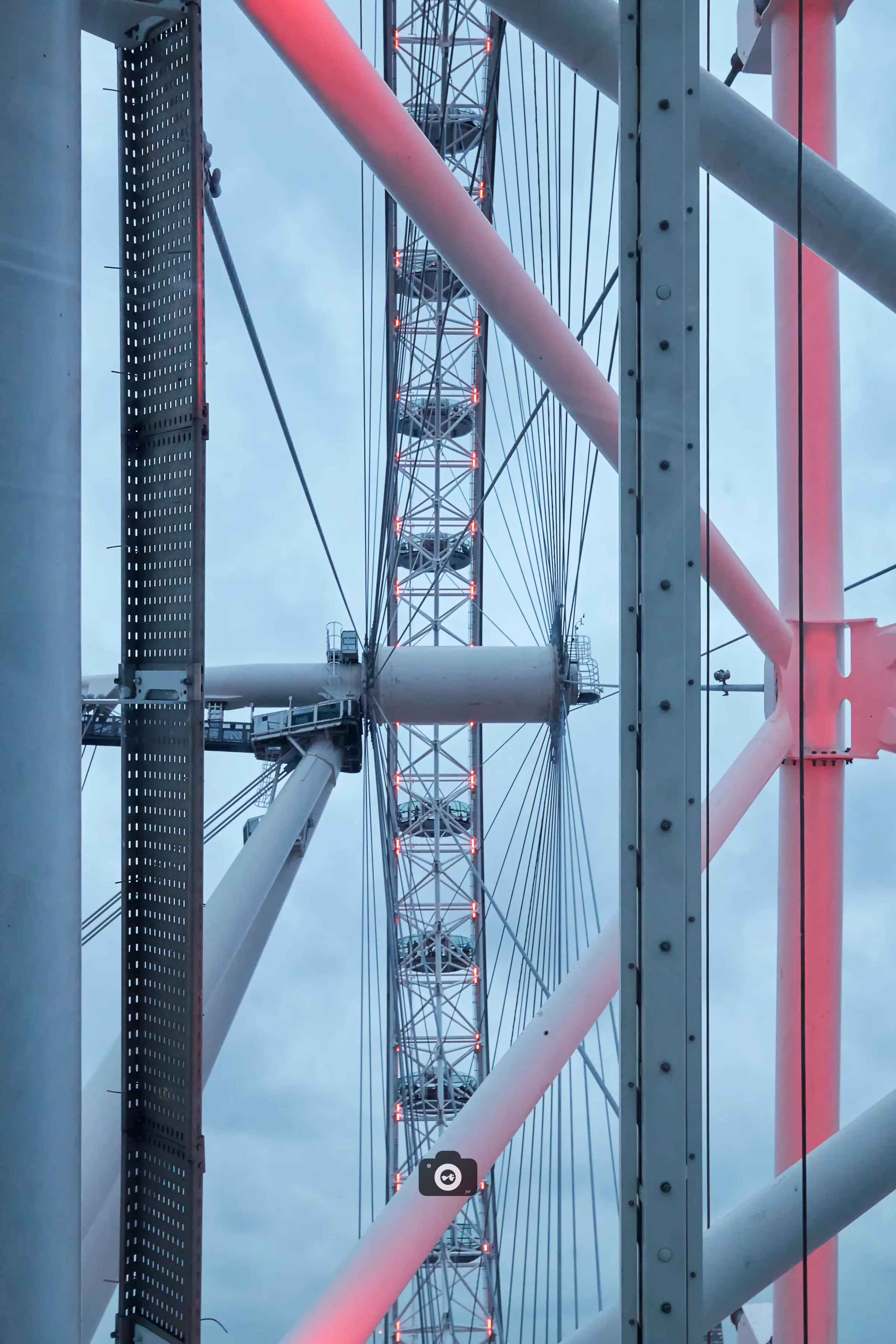 Inside London Eye · Londres