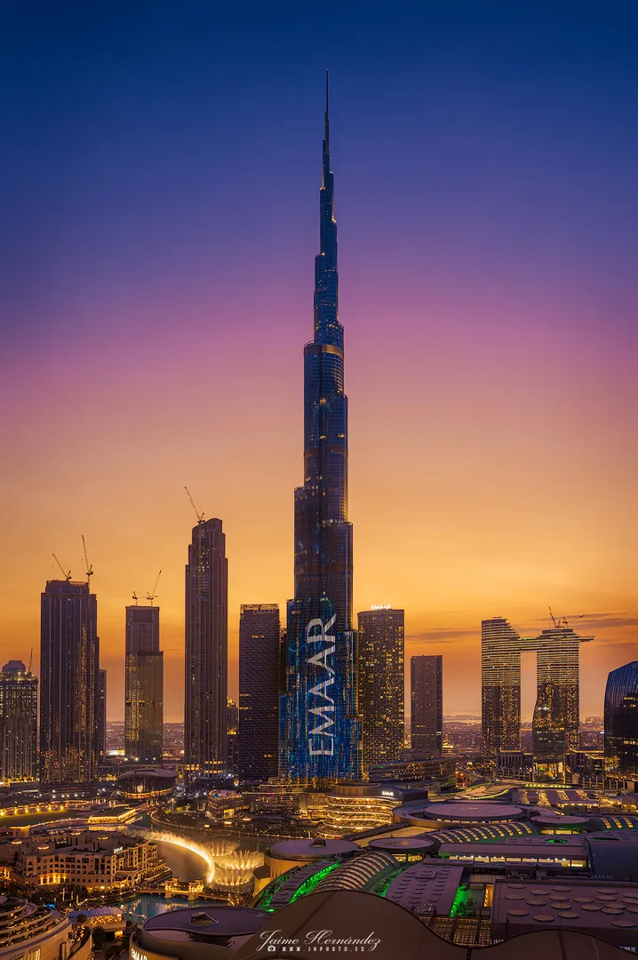 Dubai Sunset · Burj Khalifa, Dubái